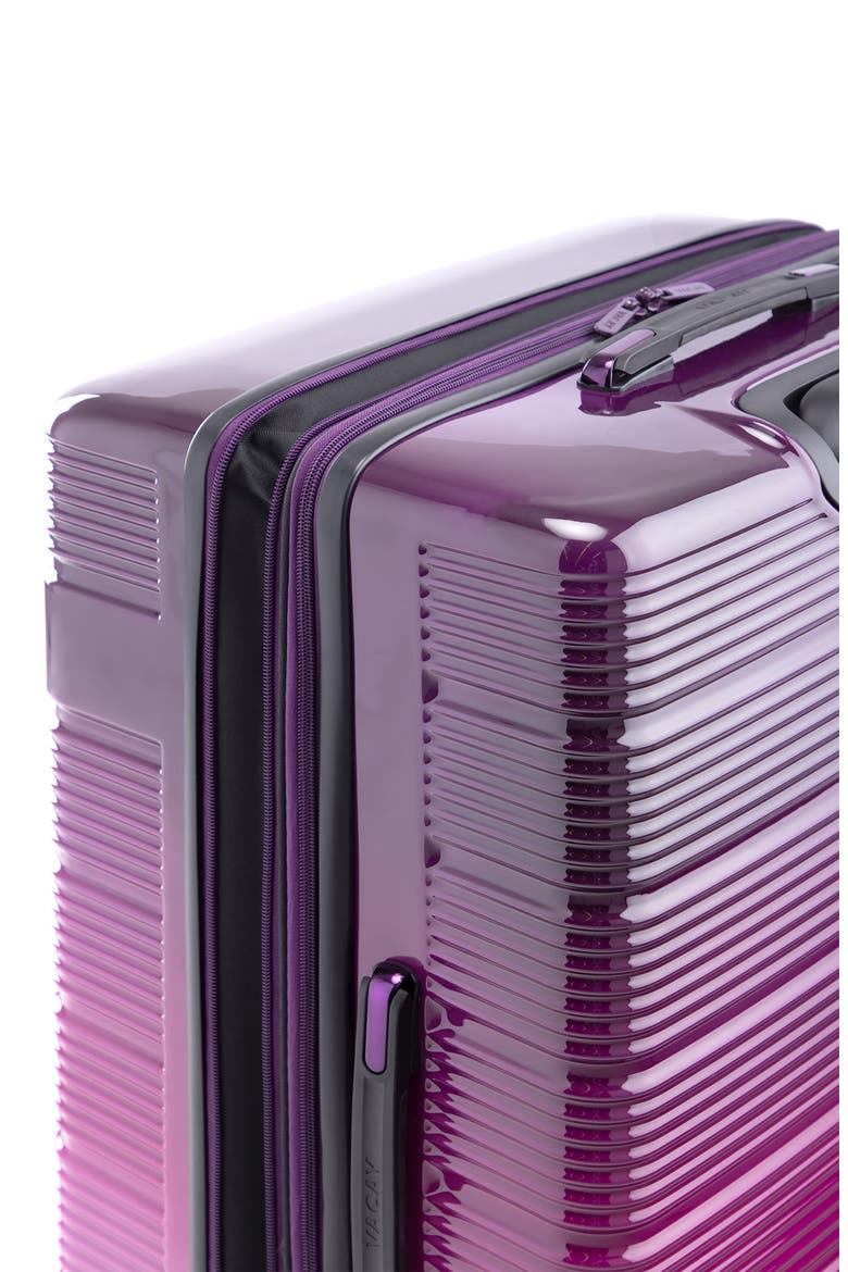 Spotlight 28" Ombre Purple Spinner Suitcase, Alternate, color, PURPLE MOON