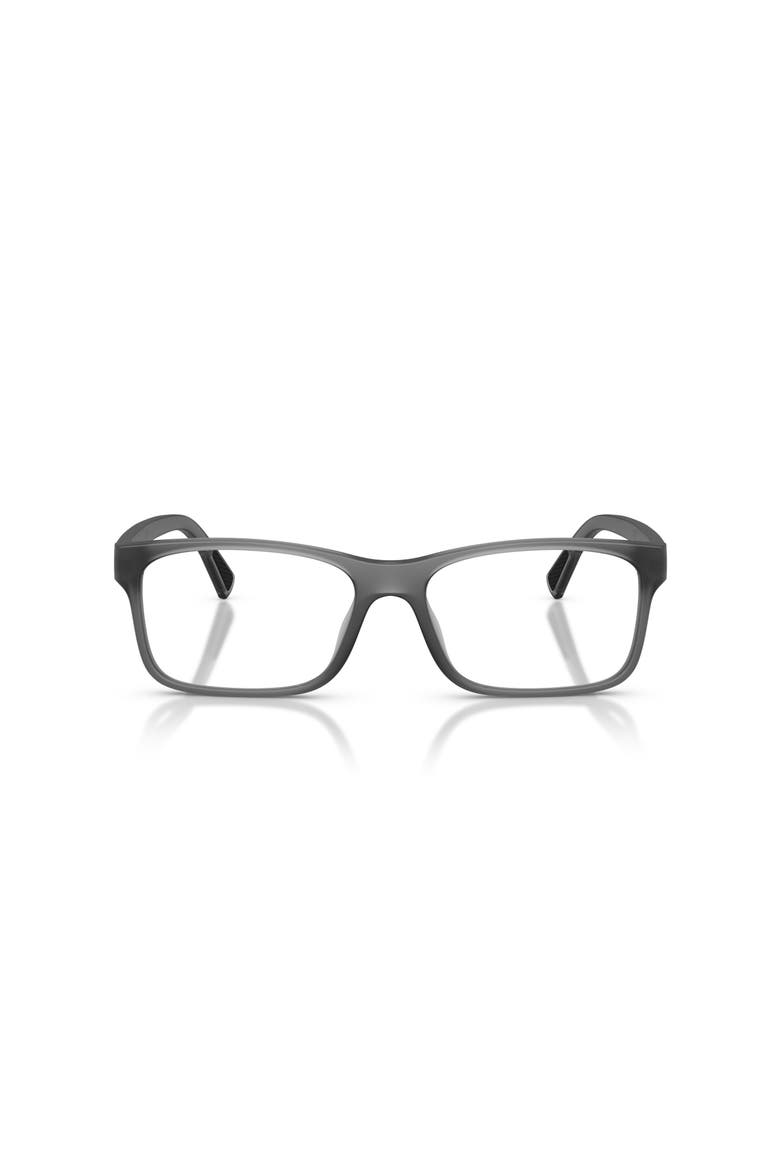 58mm Rectangle optical glasses, Alternate, color, Grey