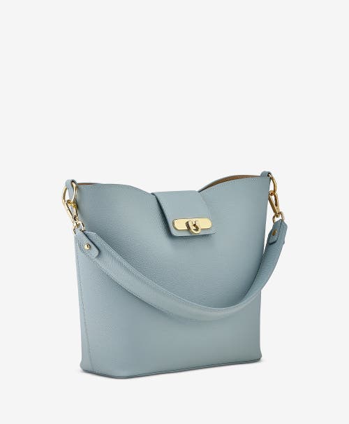 Gigi New York Isabel Bucket Bag In Blue