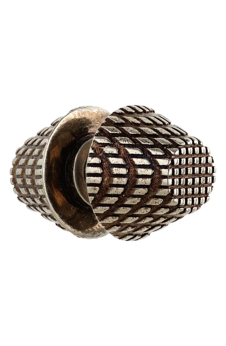 Balenciaga Cagole Stud Earrings, Alternate, color, 