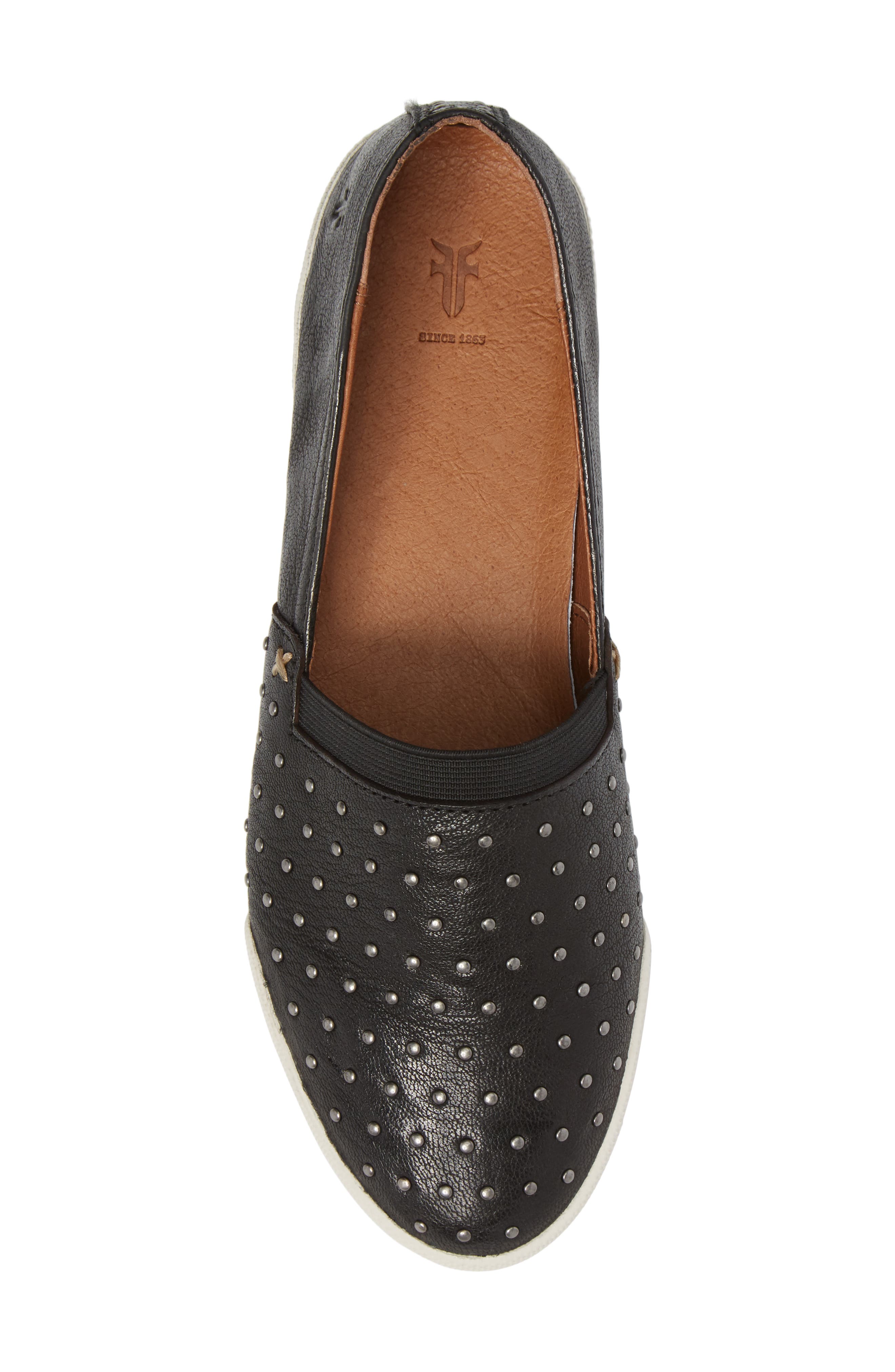 Frye Melanie Stud Slip-On Sneaker, Alternate, color, 