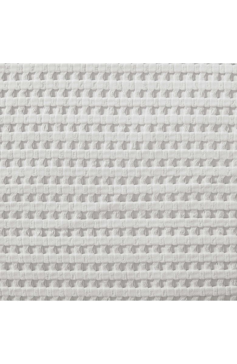 Kenneth Cole Solid Waffle Duvet Cover Set, Alternate, color, Grey