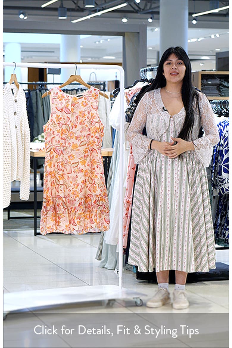 Sleeveless Tiered Minidress video