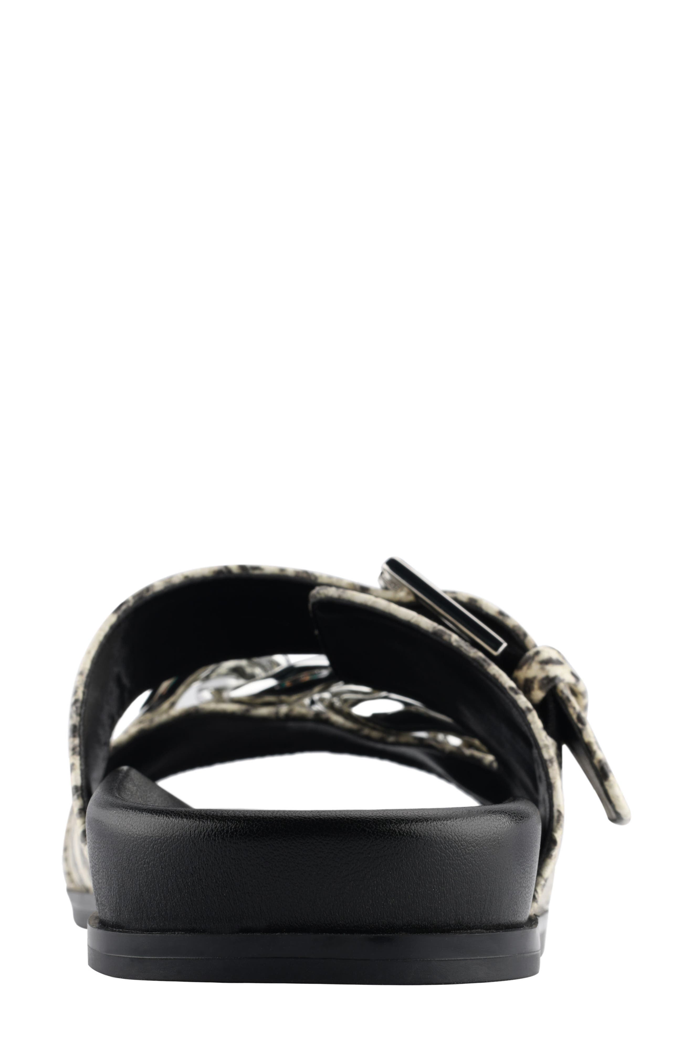 Marc Fisher Fresno Slide Sandal, Alternate, color, ROCCIA LEATHER