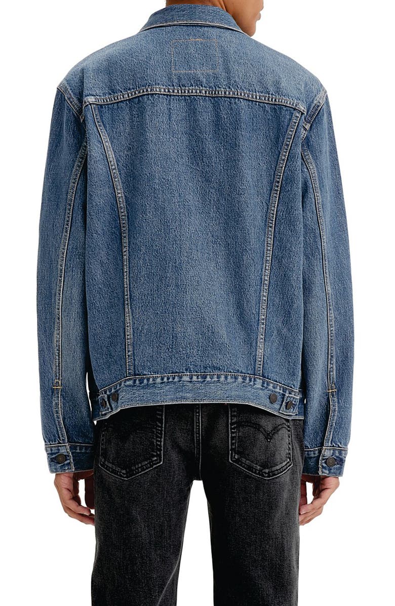 Levi's<sup>®</sup> Relaxed Fit Trucker Jacket, Alternate, color, Skyline Trucker
