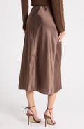 Vince Satin Slip Skirt