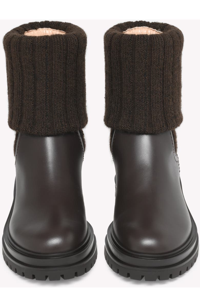 Gianvito Rossi Tenney Booties, Alternate, color, Brown Fabric And Nappa