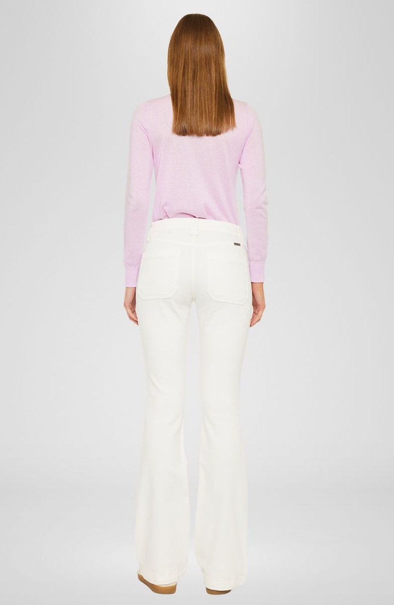 KanCan Yamilet Mid Rise Bootcut Jeans, Alternate, color, White