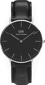 Daniel Wellington Classic Sheffield Leather Strap Watch, 36mm