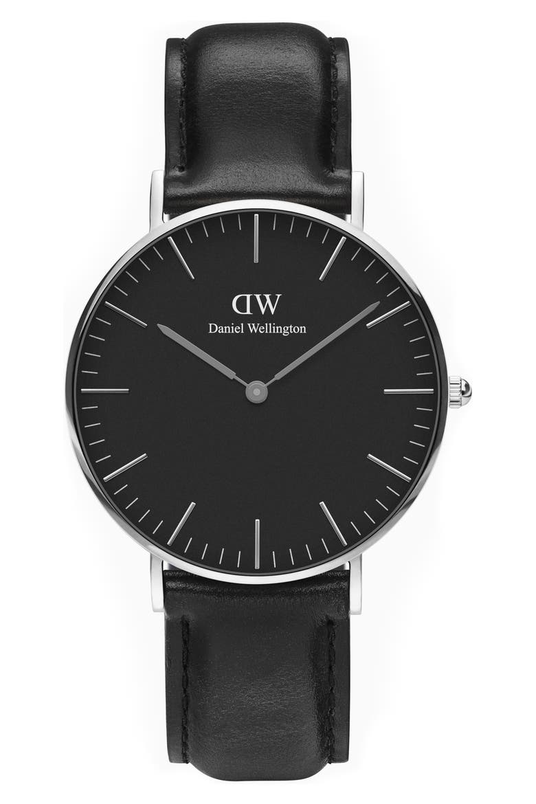 Classic Sheffield Leather Strap Watch, 36mm video
