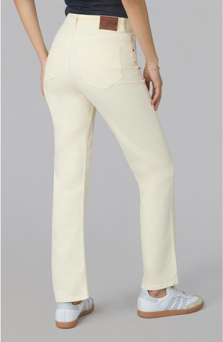 Lola Denim Denver High Rise Straight Jeans, Alternate, color, Raw