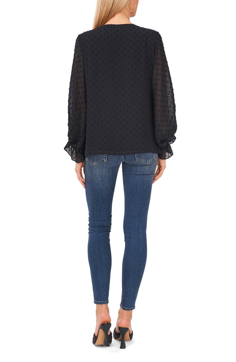 Vince Camuto V-Neck Blouse, Alternate, color, 