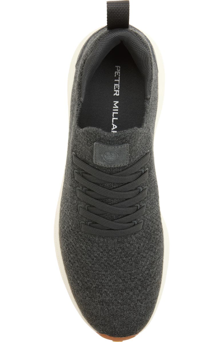 Peter Millar Odeon Knit Sock Sneaker, Alternate, color, Iridium