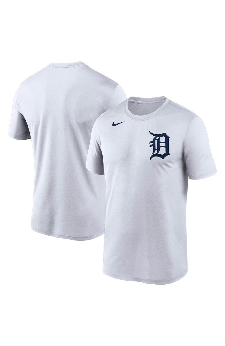 Nike Men's Nike White Detroit Tigers Wordmark Legend T-Shirt, Main, color, 