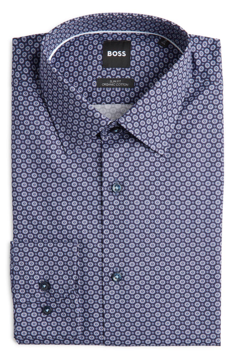 BOSS Hank Kent Dress Shirt, Alternate, color, 