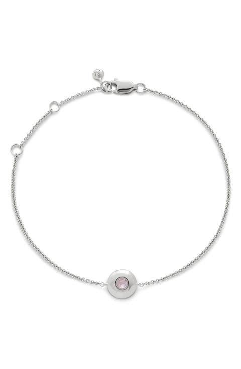 June Birthstone Moonstone Bracelet