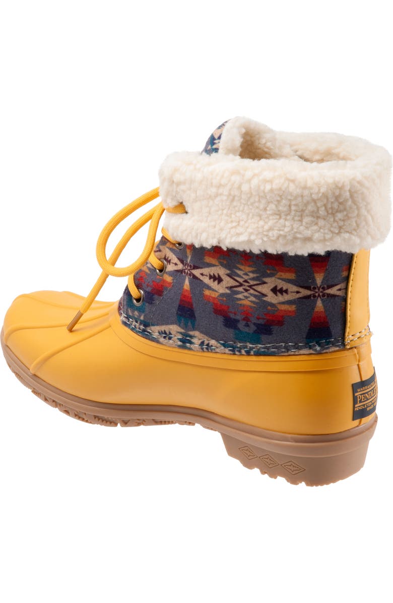 Pendleton Faux Shearling Lined Waterproof Duck Boot, Alternate, color,
