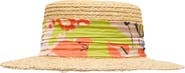 Lost Pattern "Frida's Garden" Straw Hat with Ribbon Band