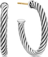 David Yurman Cable Hoop Earrings
