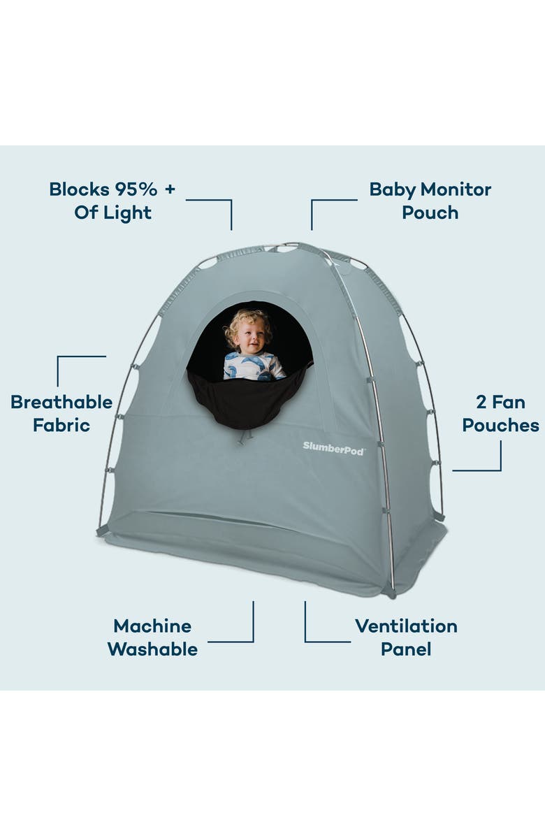 Blackout Sleep Tent & Portable Fan Set