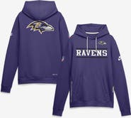 Nike Men's Nike Purple Baltimore Ravens Standard Issue Replay Officials Alternate Dri-FIT Hoodie