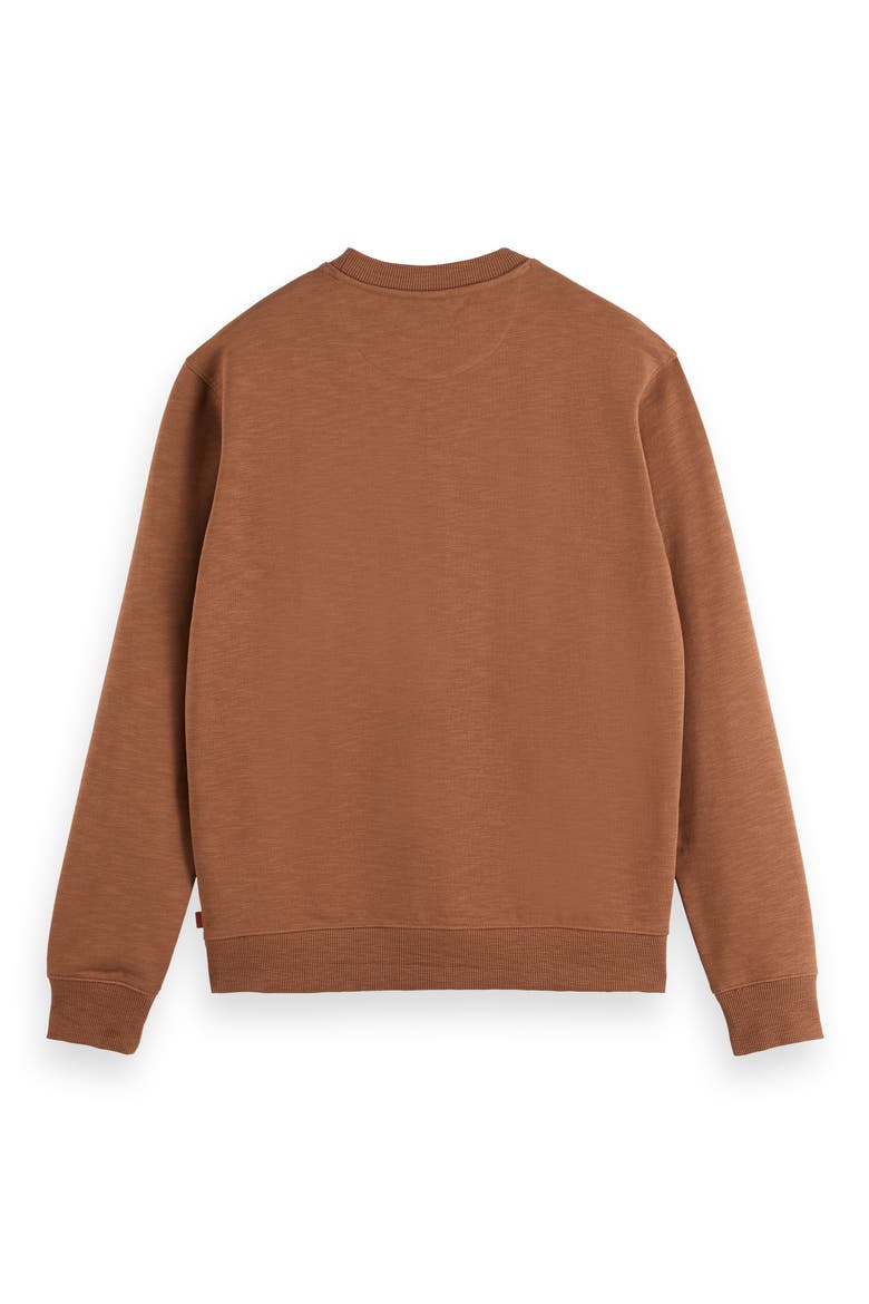 Logo Graphic Crewneck Sweatshirt, Alternate, color, SOFT SILT
