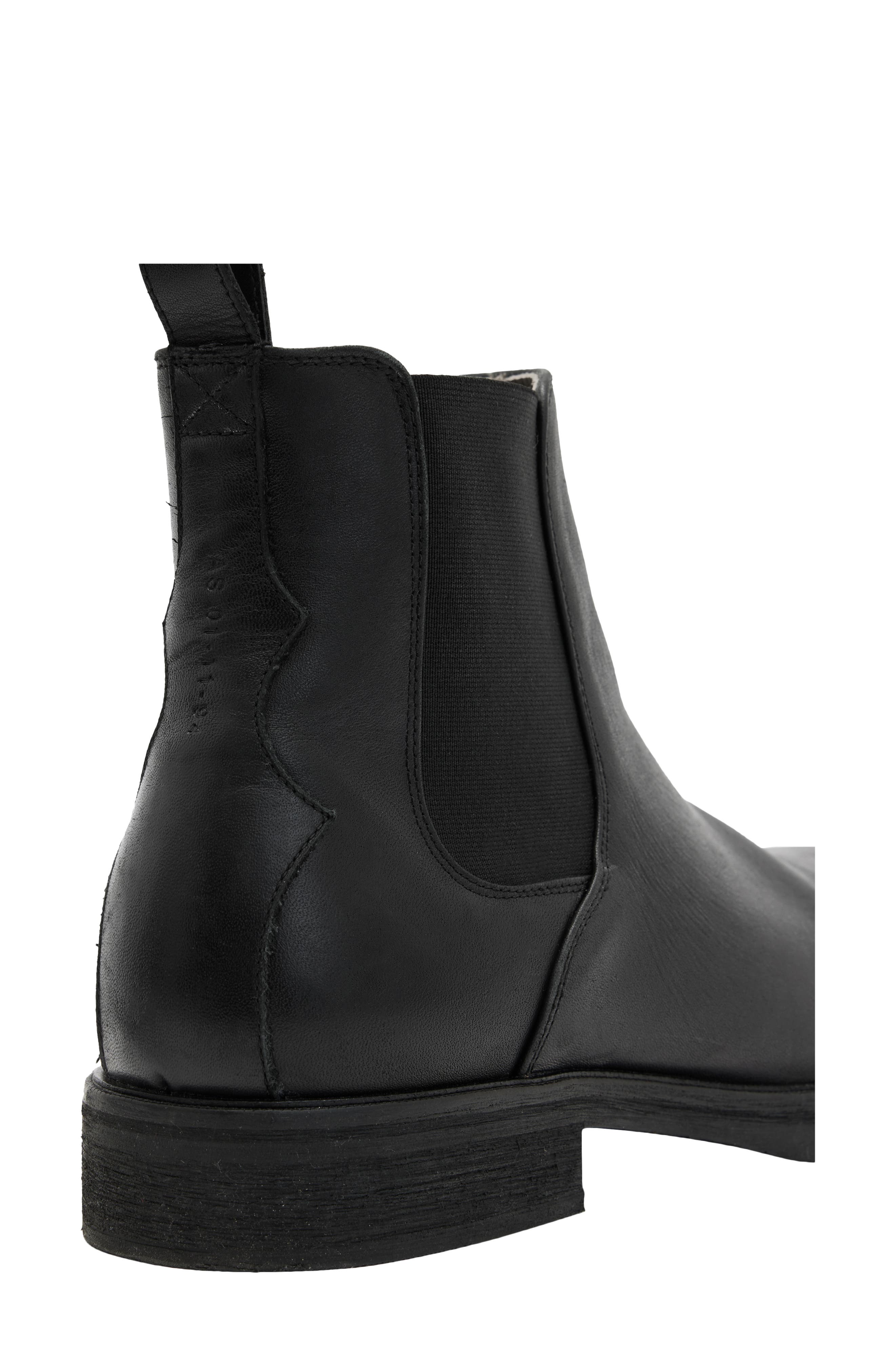 AllSaints Creed Chelsea Boot, Alternate, color, 