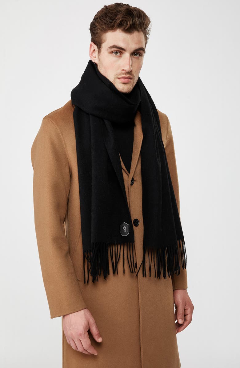 Mackage Woven Wool Scarf, Alternate, color,