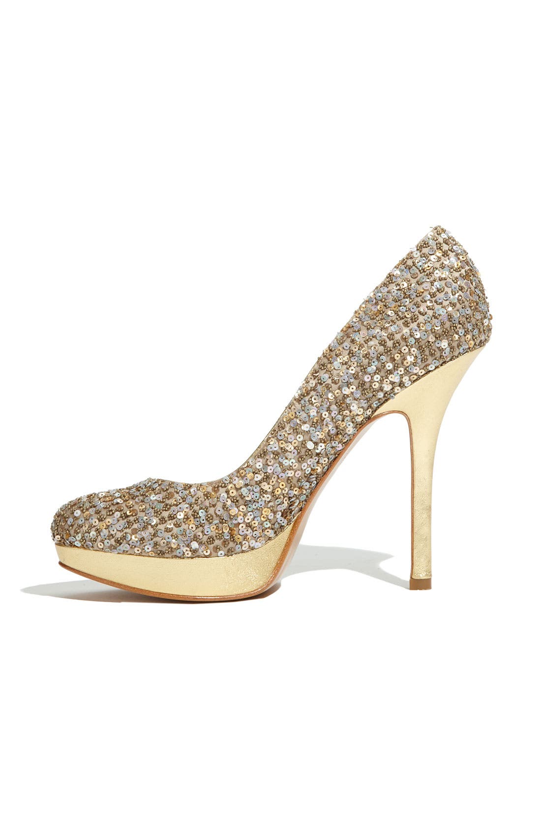 'Flipp' Sequin Pump, Alternate, color, FANTASY GOLD