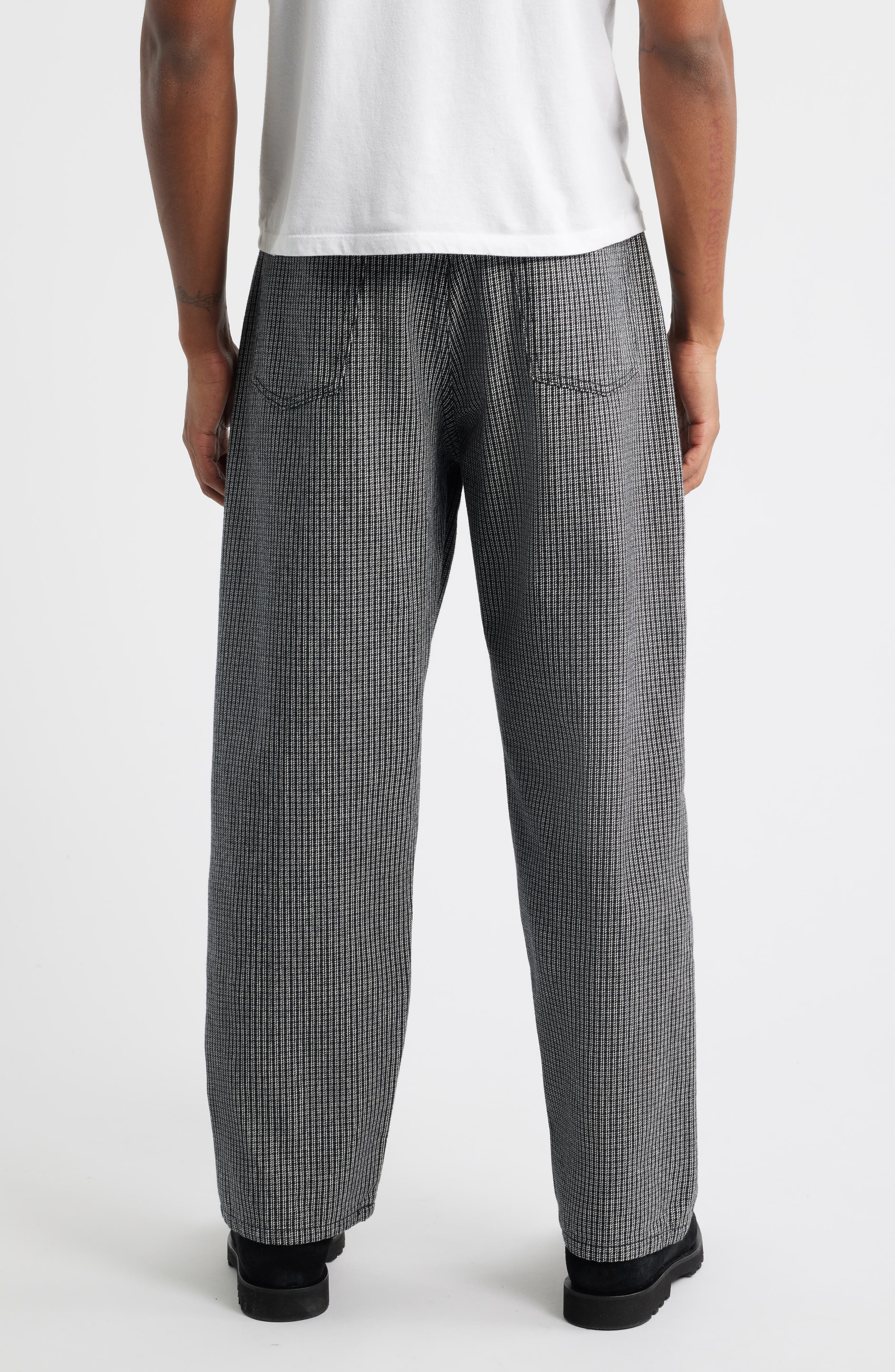 Classic Baggy Plaid Jeans - image 2