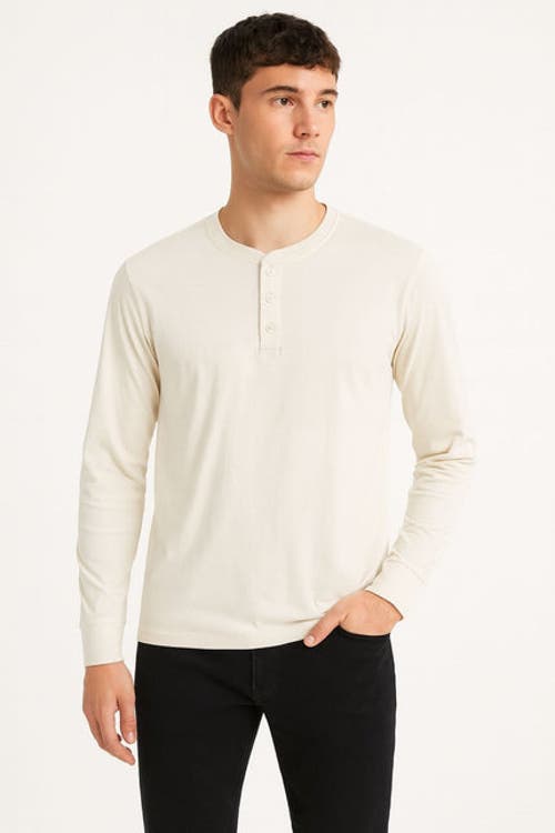 Benben 3 Pack Mens Long Sleeve Henley Tees
