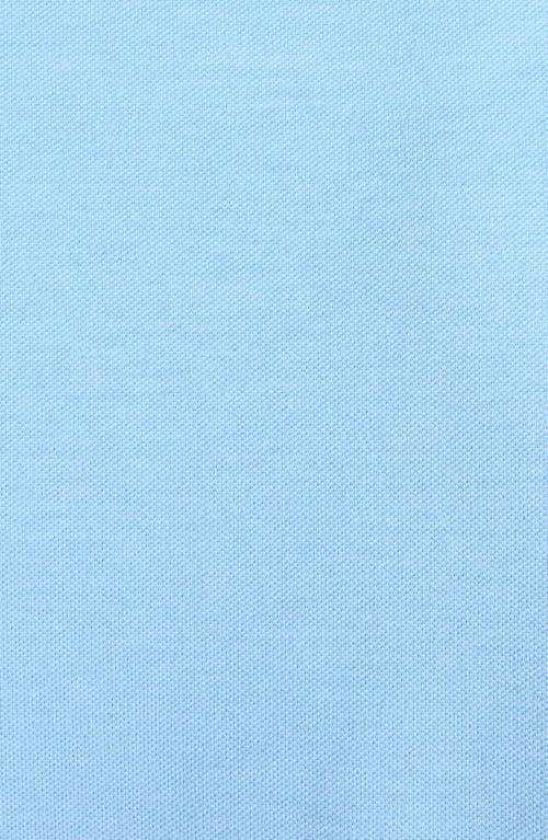 Tom Ford Lyocell & Cotton Piqué Polo In Blue