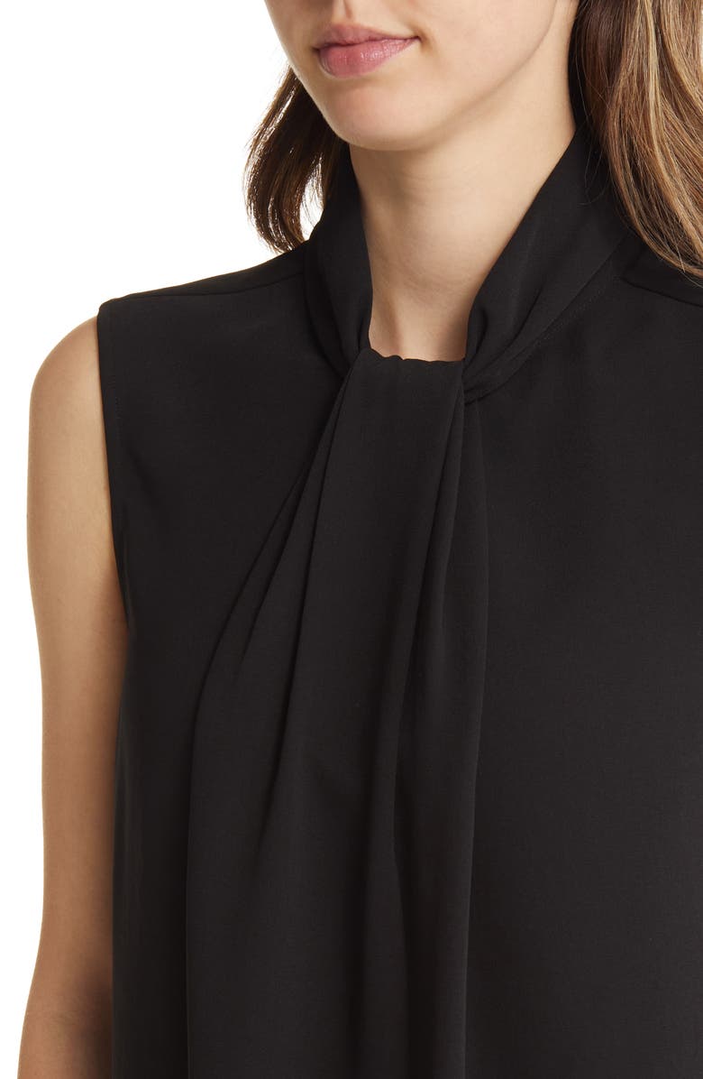 Nordstrom Tie Neck Sleeveless Top, Alternate, color,