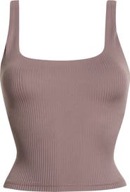 Zella Thrive Rib Bra Tank