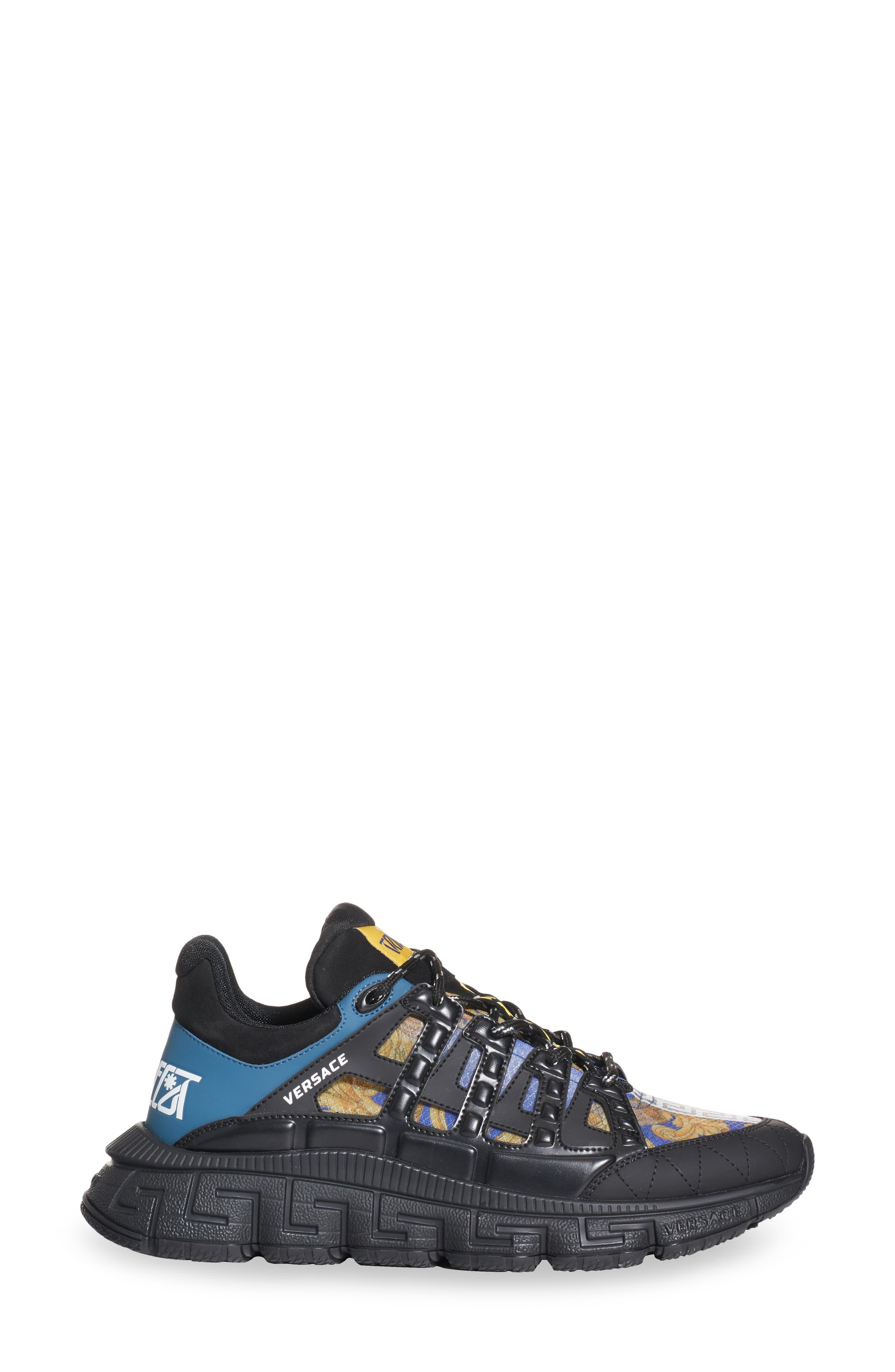 Versace Trigreca Low Top Sneaker, Alternate, color, 