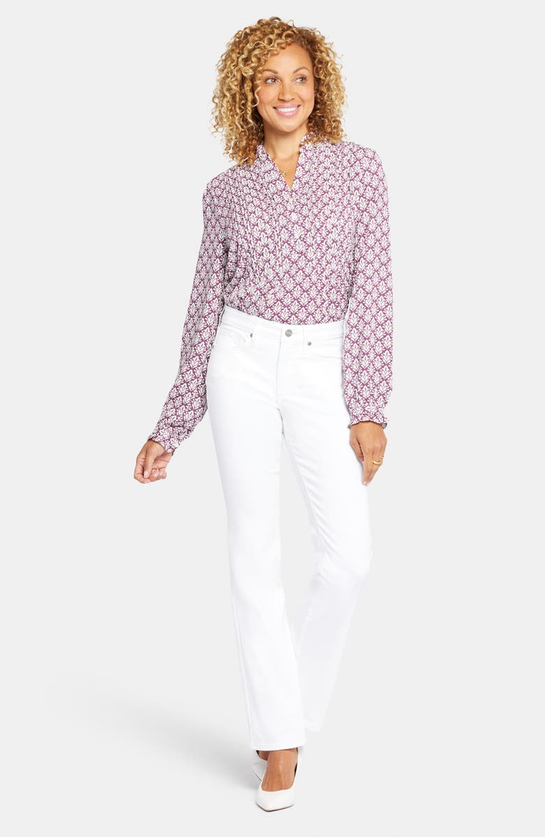 NYDJ Barbara Bootcut Jeans, Alternate, color, Optic White