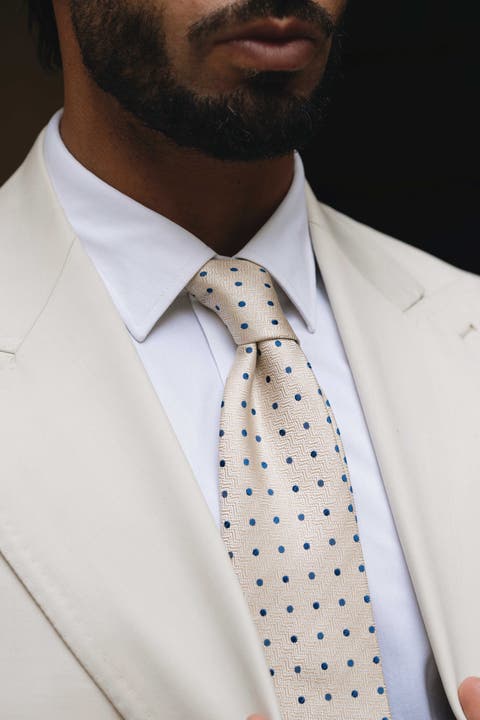 Tiburtina - Silk Jacquard Tie for Men