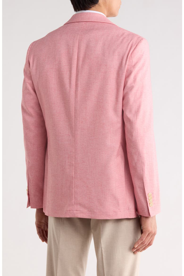 Lino Two-Button Sport Coat, Alternate, color, PINK