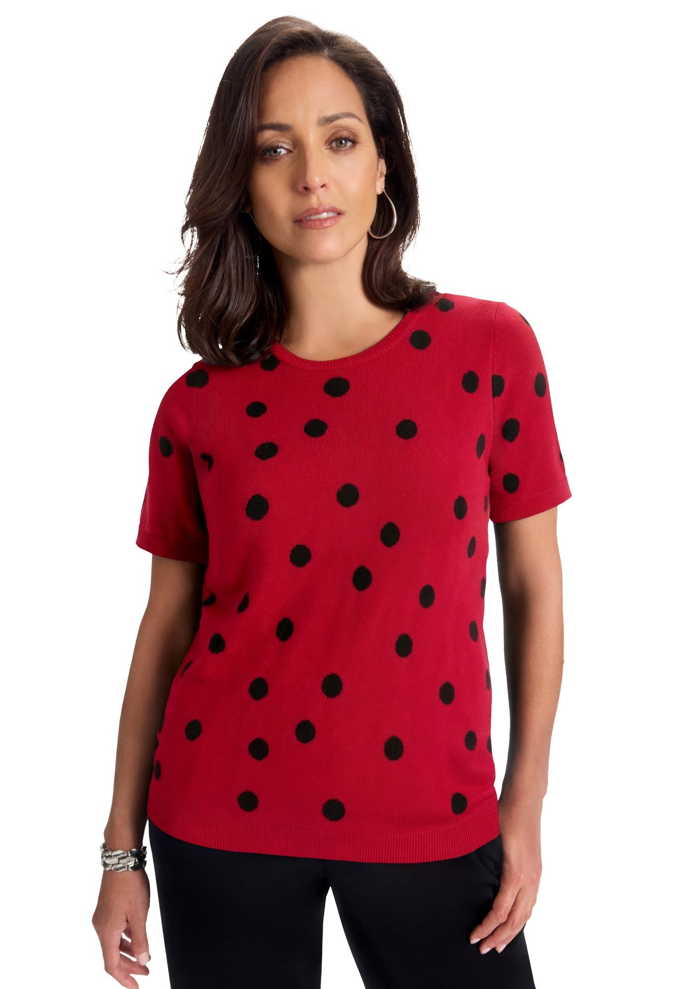 RED SCATTER DOT
