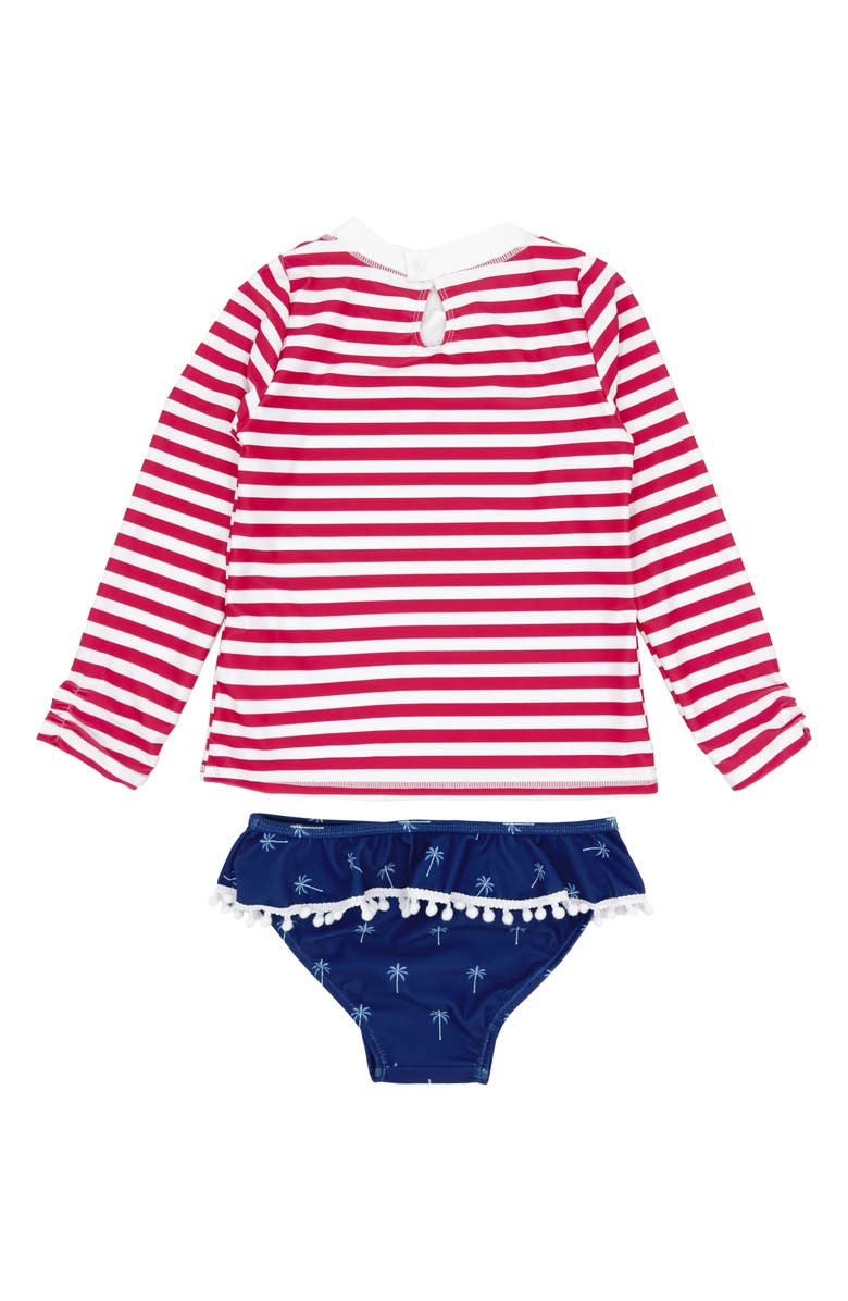 Feather 4 Arrow Kids' Sandy Toes Two-Piece Rashguard Swimsuit, Alternate, color, 