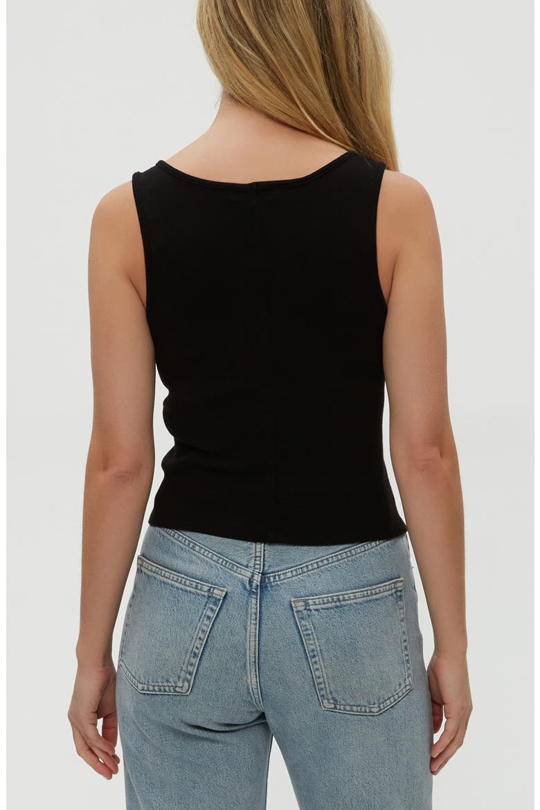 Sloan V-Neck Tank, Alternate, color, BLACK