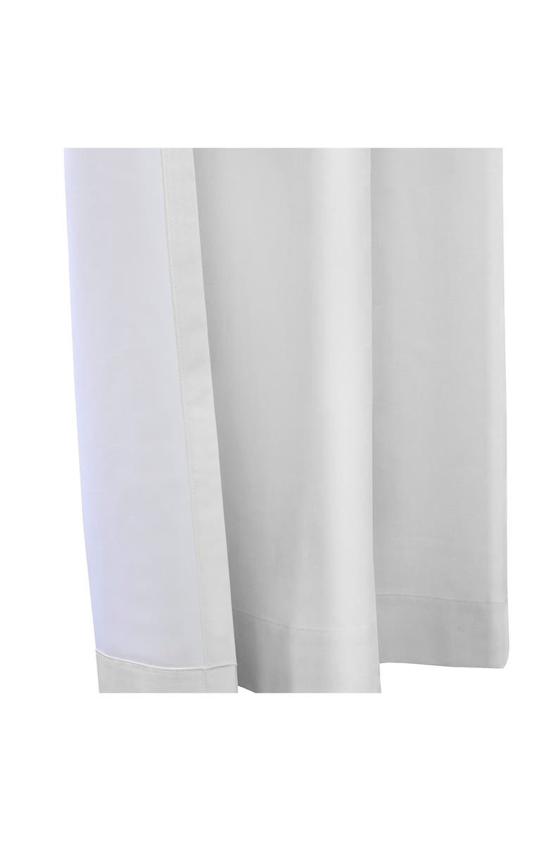 Outdoor Decor by Commonwealth Set of 2 Cotton Curtain Panels, Alternate, color, White