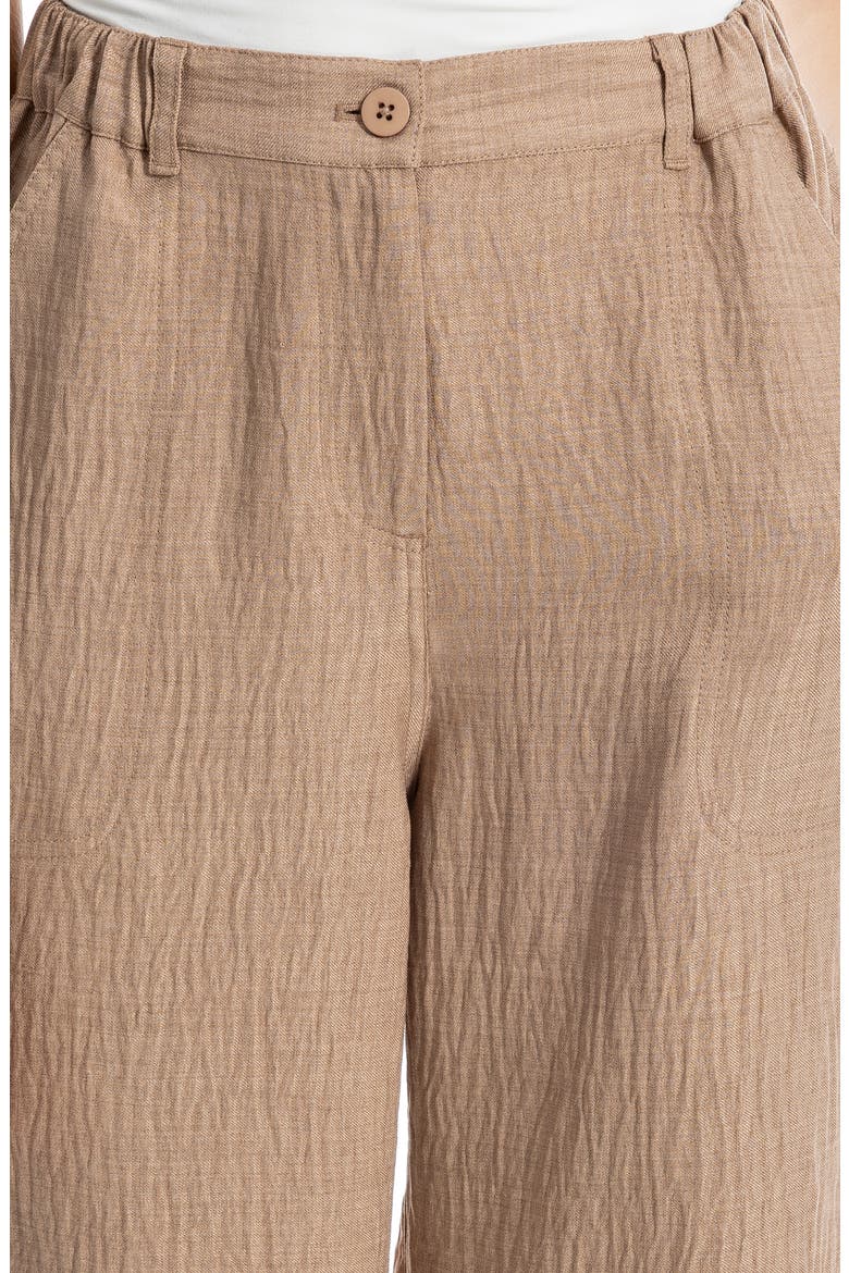 Easy Wide Leg Pants, Alternate, color, HEATHER MUSHROOM
