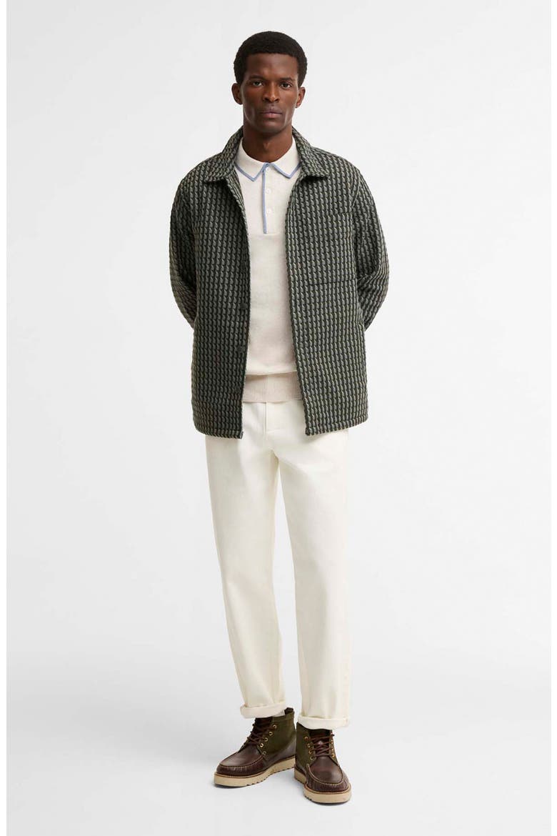Emlyn Textured Overshirt, Alternate, color, SAGE