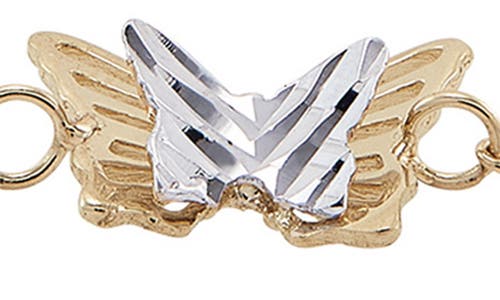 Frankie & Zoe 14k Gold Butterfly Bracelet In Yellow Gold