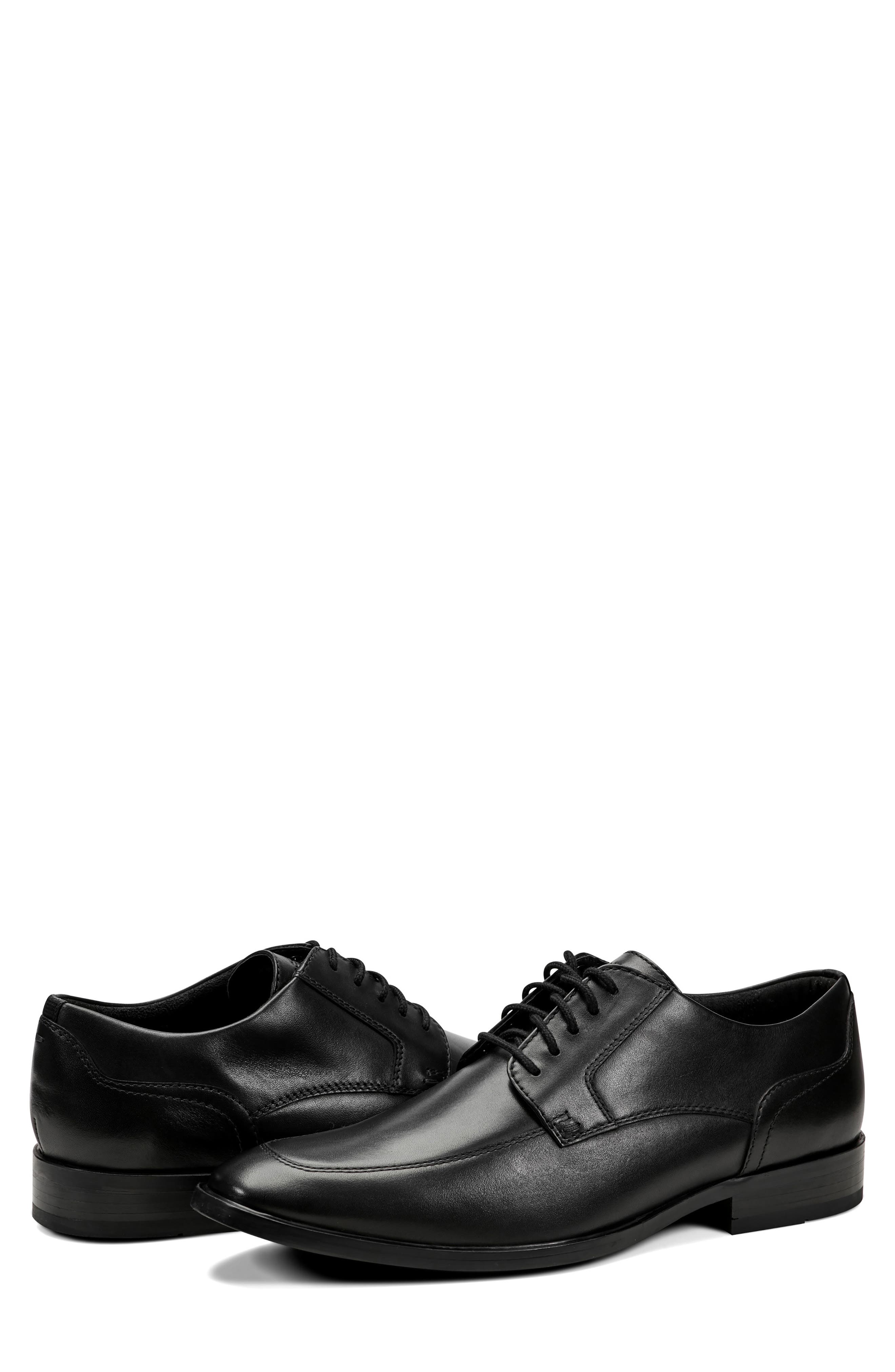 Rockport Darron Apron Toe Derby, Alternate, color, Black