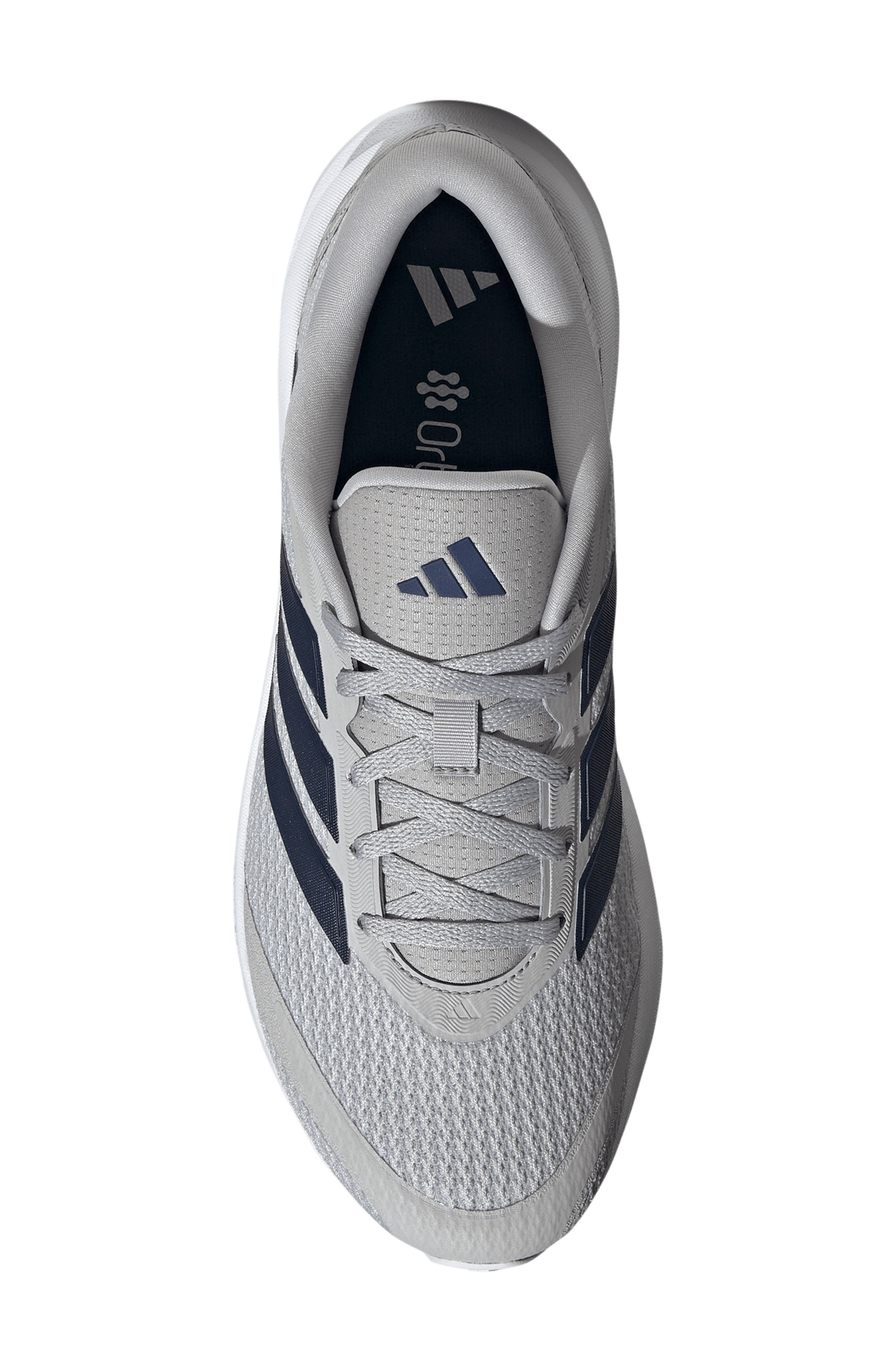 Runfalcon 6 Wide Running Shoe, Alternate, color, GREY/ DARK BLUE/ CORE BLACK