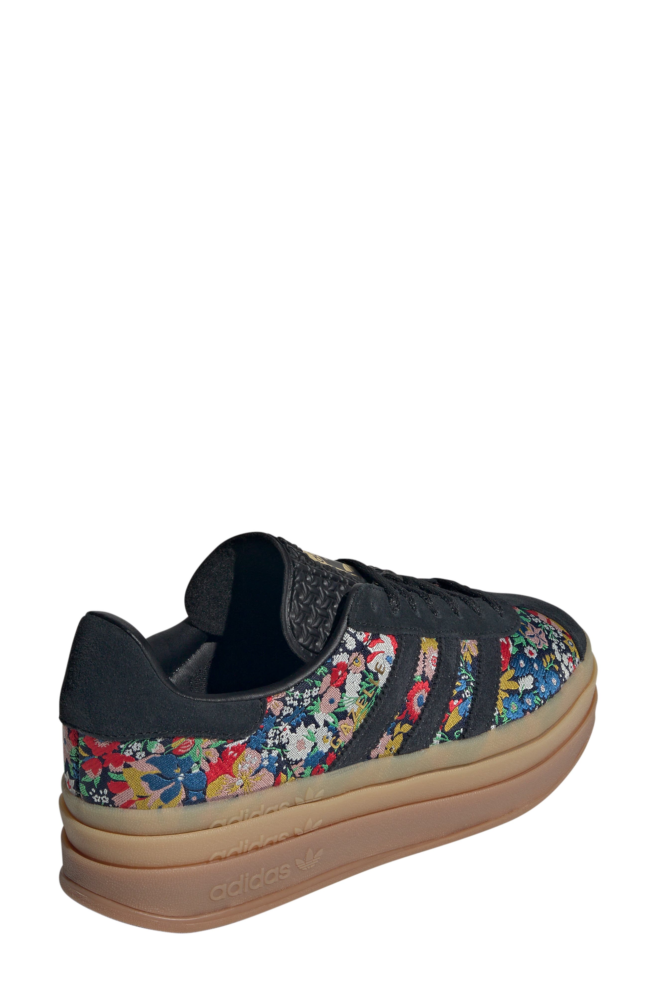 adidas x Liberty London Gazelle Bold Platform Sneaker, Alternate, color, 