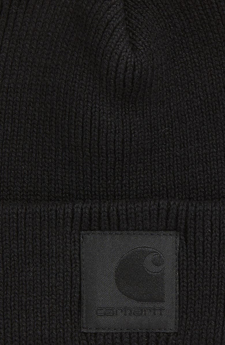 Carhartt Work In Progress Dawson Logo Patch Organic Cotton Beanie, Alternate, color, 