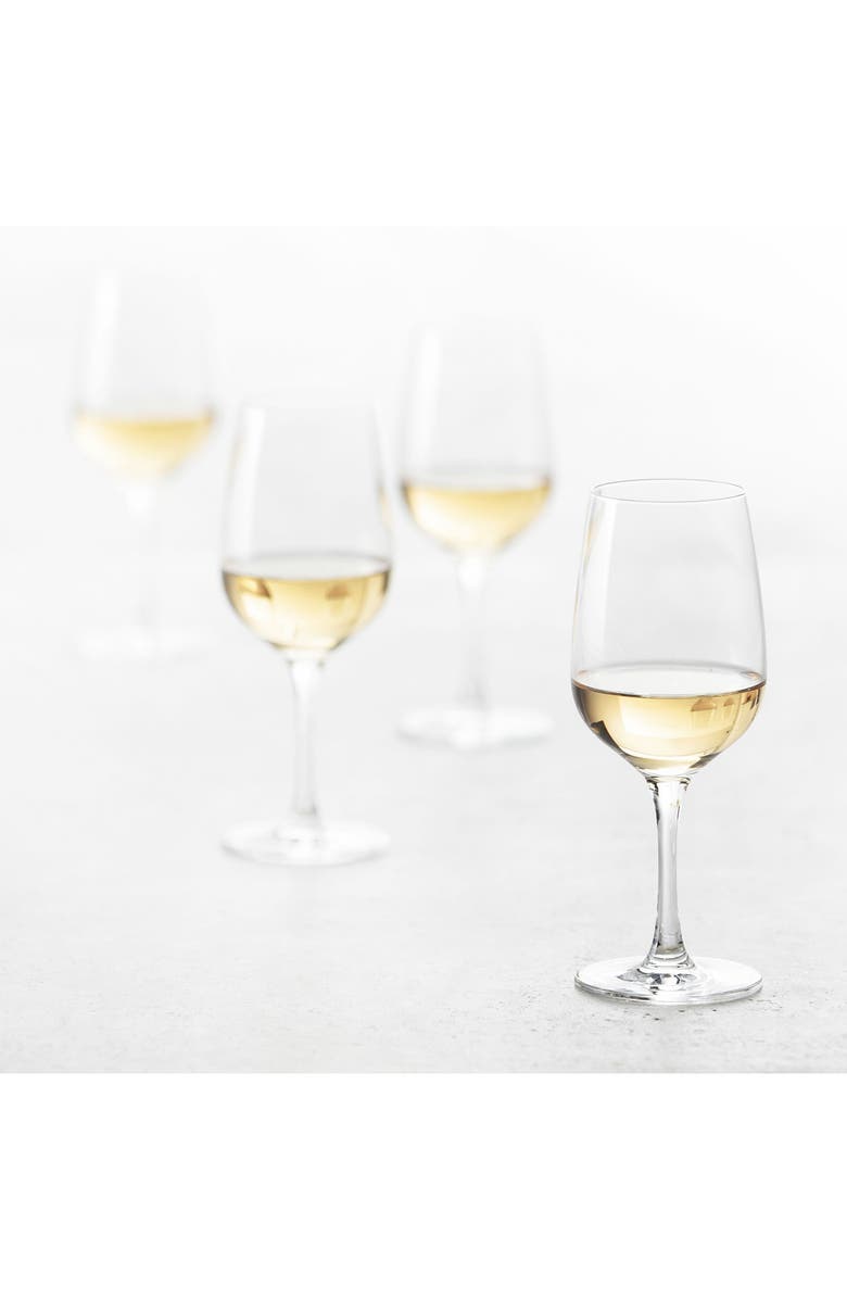Schott Zwiesel Congresso Set of 6 White Wine Glasses, Alternate, color, Clear